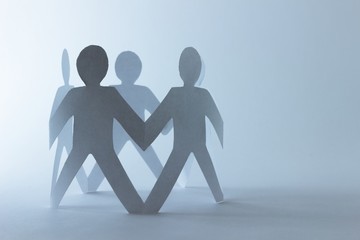 Menschenkreis - Mitarbeiter - Teamwork - Solidari&auml;t zeigen, Konzept