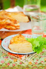 A Slice of Layered Potato Bake