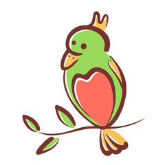 Cute bird