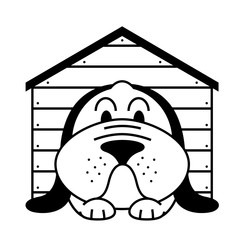 kennel dog