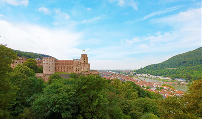 Fototapeta na wymiar Castle Heidelberg