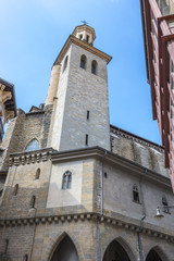 Fototapeta na wymiar Iglesia de San Saturnino, de Pamplona (España)