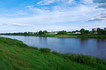 Obraz na płótnie Canvas View Polotsk. Belarus