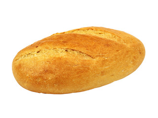 Fresh bread.Isolated.