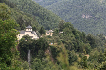 European nature landscape in the mountains