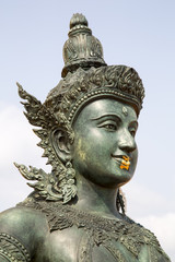Obraz premium Bangkok - Phu Khao Thong-Tempel (Golden Mount Tempel) 