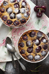 Cherries clafoutis