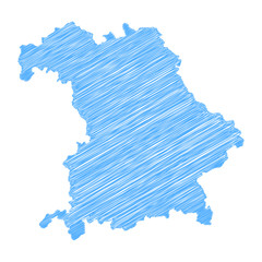 Bundesland Bayern | Scribble