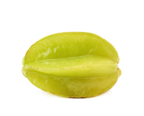 Averrhoa carambola starfruit isolated