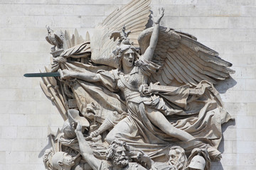 Paris - Arc de Triomphe / La Marseillaise de Rude © Brad Pict