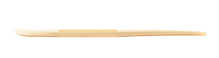 Plastic knife tool isolated