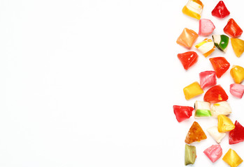 Colorful sweet candies