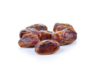 Dates isolated on white background