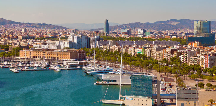 Barcelona port 