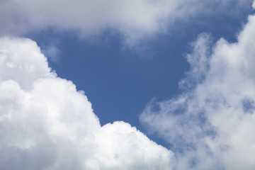 Obraz premium Blue sky and clouds