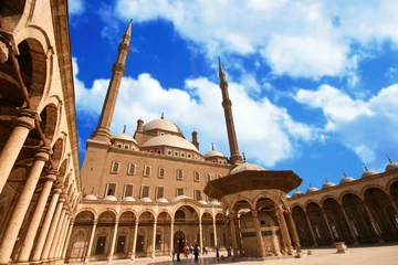 Fotobehang the citadel cairo © Lsantilli