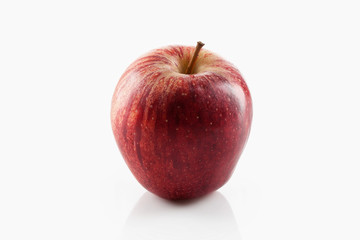 Fototapeta na wymiar Food. Red apple isolated on white background