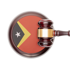 National legal system conceptual series - East Timor