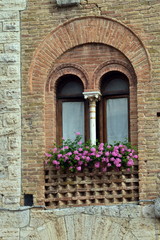 Fototapeta na wymiar Siena, vista panoramica