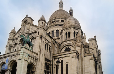 Cathedral with sculptures
