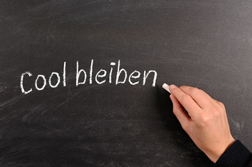 Cool bleiben
