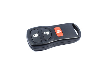 car key isolated on white
