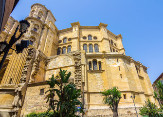 Fototapeta premium Cathedral of the Incarnation in Malaga, Spain