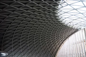 Photo sur Plexiglas Gare Plafond moderne de la gare de King& 39 s Cross