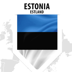 Fahne Flagge Flag Estonia - Estland