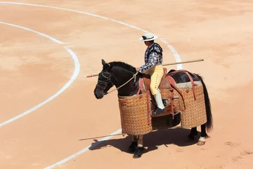 Printed roller blinds Bullfighting Attente du picador