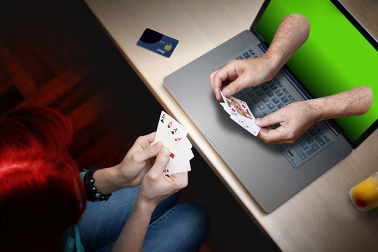 poker player bet on online casino pay with credit card in office
