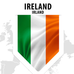 Fahne Flagge Flag Ireland- Irland