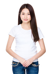 Obraz premium Young woman