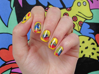 watermarble manicure