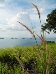 Fototapeta na wymiar Sea View on Gulf of Thailand