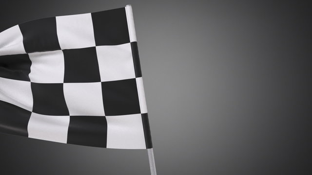 Slow-motion video flapping flag in full HD