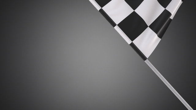 Slow-motion video flapping flag in full HD