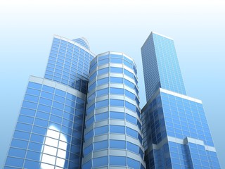 Fototapeta premium Abstract Office Architecture