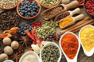 Spices and herbs.
