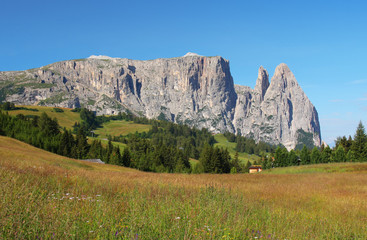 The Dolomites in the European Alps