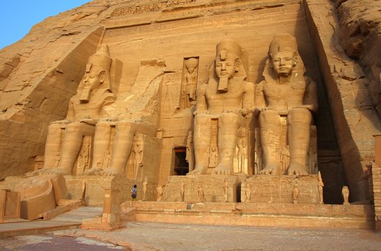 The temple of Abu Simbel in Egypt