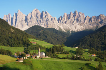 Fototapeta na wymiar The Dolomites in northern Italy