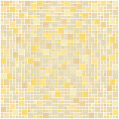 Yellow square tile wallpaper background