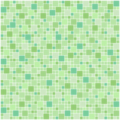 Green square tile wallpaper background