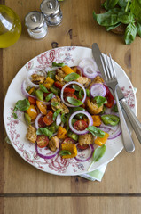 Panzanella salad