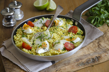 Kedgeree dish