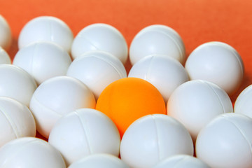 Orange ball