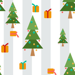 Christmas seamless winter pattern texture background