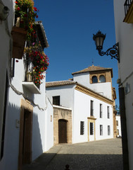 Fototapeta na wymiar Strasse in Ronda/Spanien