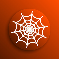 Spider web icon